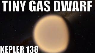 Kepler 138 - Smallest Gas Dwarf Exoplanet Discovered