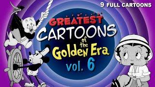 Greatest Cartoons of the Golden Era Vol. 6 • Best Black & White Cartoons • 9 Full Cartoons • TV-PG