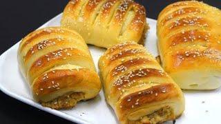 chicken bread recipe without oven | better than bakery | homemade bread recipe by Rabia Ansari