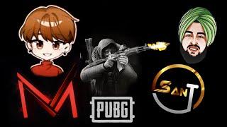 PLAYING  WITH MOK GAMING | RP RANKING MONTAGE | BTxSANT | PUBG MOBILE