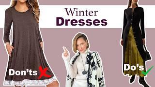 7 Must-Have Winter Dresses for a Chic Fall/Winter Wardrobe