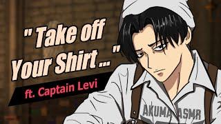 Levi Ackerman Cleans your Wounds and Chews you out [ASMR Roleplay][Levi X listener][M4A]