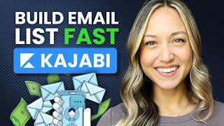 How to Build Your Email List + Lead Magnet in Kajabi | Step-by-Step Landing Page + Opt-In Tutorial