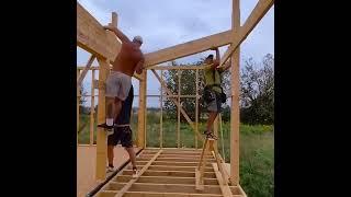 Building My Dream Big Log HOME From Scratch 07 bushcraft camping bushcraft survival