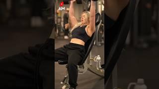 Miranda Cohen Workout |  Cute Fitness Girl  #shorts