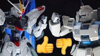 My Top 5 Favorite and Least Favorite MG Gundam Kits