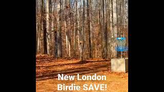 Insane BIRDIE SAVE!?! #Shorts #discgolf