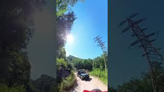 6th gen Ford Broncos on the trail #6gen #offroad #blueridge #fordbronco  #bronco #blueridgeparkway