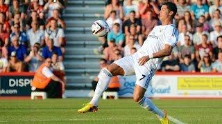 Cristiano Ronaldo's audacious back-heel shot at AFC Bournemouth