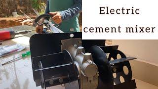 Electric cement mixer | cement mixer | Bharath Machine tools XTRACUT |