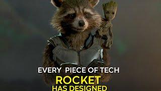 Every Great Piece of Tech Rocket Raccoon Has Designed