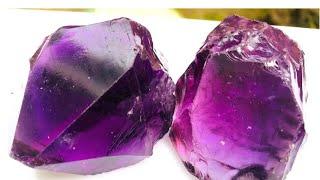 Natural Amethyst || Rough Gemstone