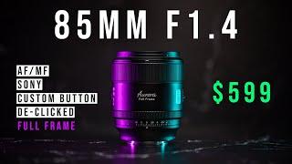 Sirui Aurora 85mm F1.4 - AF Full Frame Lens Review