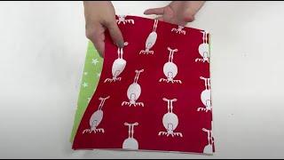 An Easy Christmas Sewing Project Using Fabric Scraps