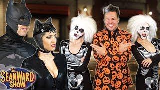 BATMAN vs DAVID S PUMPKINS - hilarious parody!! TheSeanWardShow