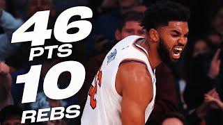 Karl-Anthony Towns' MONSTER 46-PT Double-Double Performance at MSG! | November 13, 2024