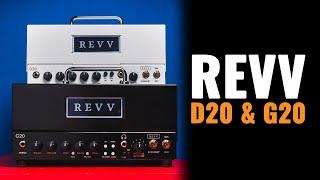 Revv Amplification D20 & G20 | CME Gear Demo | Nathaniel Murphy