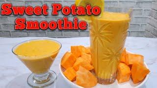 Raw Vegan Sweet Potato  Smoothie || For Healthy Weightloss