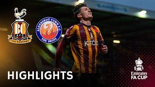 MATCH HIGHLIGHTS: Bradford City v Aldershot Town