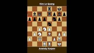 Anatoly Karpov vs Le Quang Kim ◉ Belgian Team Championship 2002 | A Masterclass in Strategy