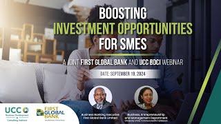 Boosting Investment Opportunities for MSMEs | UCC BDCI