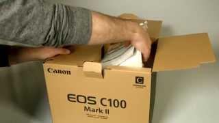 Unboxing the Canon C100 Mark II