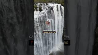 Unconventional Picnic Amidst Breathtaking Waterfall! #travel #waterfall #picnic #volindo #shorts