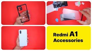 Redmi A1 Matte Tempered Glass, Cover | Redmi A1 Accessories.