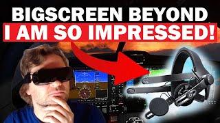 Bigscreen Beyond is Now EVEN BETTER! Micro OLED VR IS THE FUTURE! Final Audio Strap Review in MSFS