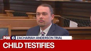 Zachariah Anderson trial; child testifies they were asked to spy | FOX6 News Milwaukee