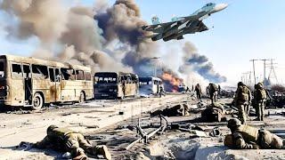 13 Minutes Ago! Russian SU-33 Fighter Jet Blows Up Ukrainian Military Vehicle In KURSK | Here's What