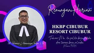 Renungan Harian HKBP Resort Cibubur | Sabtu, 23 November 2024