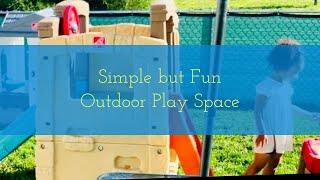 Daycare outdoor play space tour