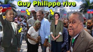 19 novembre sa fèk tonbe Guy Philippe apèn rive tout moun sezi wè Dominique Dupuy sipòte Guy Philipp