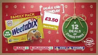 A family pack of Weetabix for just £3.50 and Tropicana Orange Juice for only £2!