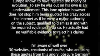 RE: aaugoaa - 12 Reasons to Question Evolution - 2. Albert Fleischmann