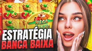  FORTUNE TIGER COMO GANHAR NO JOGO DO TIGRINHO COM BANCA BAIXA ESTRATÉGIA VAZOU AO VIVO!