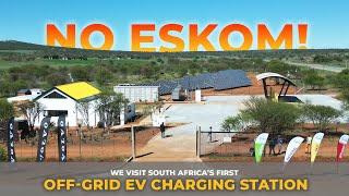 We visit South Africa’s first completely off-grid EV charging station