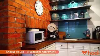 【hooli Rent】London Knollys House  - 3 Bed Apartment／英國 倫敦1區 學生公寓 3 房