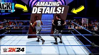 WWE 2K24 30 INSANE details in the CM Punk ECW DLC!