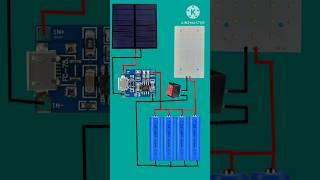 solar light red wire connections solar led mewire connection solar panel connection#viralvideo