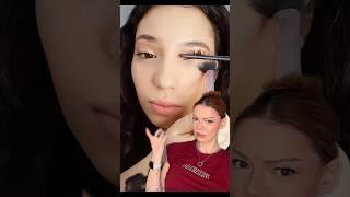 Creaseless concealer makeup hack