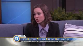 Breakfast Television Toronto -  Catching up with Ellen Page (06/01/2016)