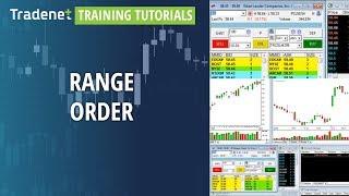 Tradenet training tutorials for the TEFS platform - Range order