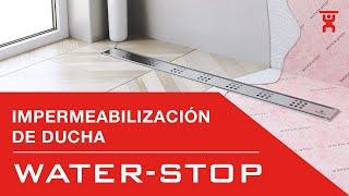 INSTALACIÓN LAMINA IMPERMEABILIZANTE WATER-STOP GURU