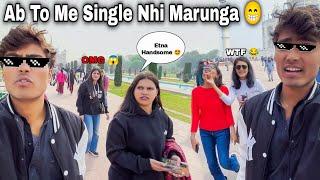 Taj Mahal Prr Etni Sari Cute Girls  | my first vlog today | Tiger kirar vlogs