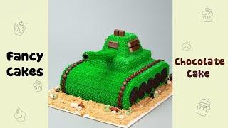 A Tank Cake Idea for Army