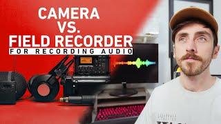 Recording Audio To A Camera vs. Field Recorder | Shutterstock Tutorials