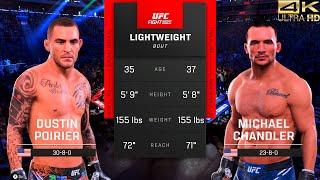 UFC 5 (PS5) Dustin Poirier vs. Michael Chandler [4K ULTRA HD | GODLIKE QUALITY]