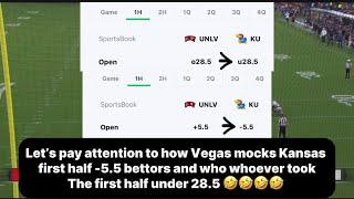 UNLV Rebels vs Kansas Jayhawks TOP RIGGED MOMENTS I SO MUCH MOCKERY WHEN WILL YOU WAKE UP !! #cfb